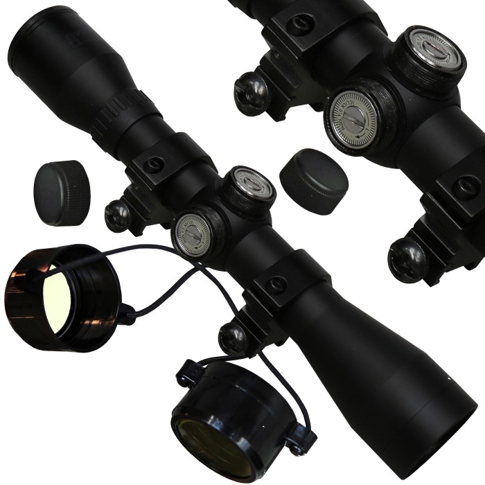 SWISS ARMS Zielfernrohr 4 x 32 nur für Railschiene